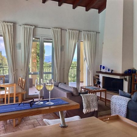 Gastouri Villa Pascalia With Heated Pool In October And Views Achilleion Екстер'єр фото