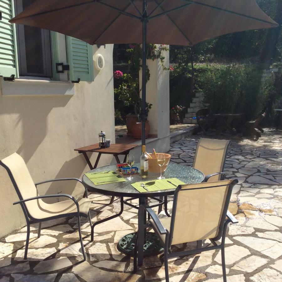 Gastouri Villa Pascalia With Heated Pool In October And Views Achilleion Екстер'єр фото
